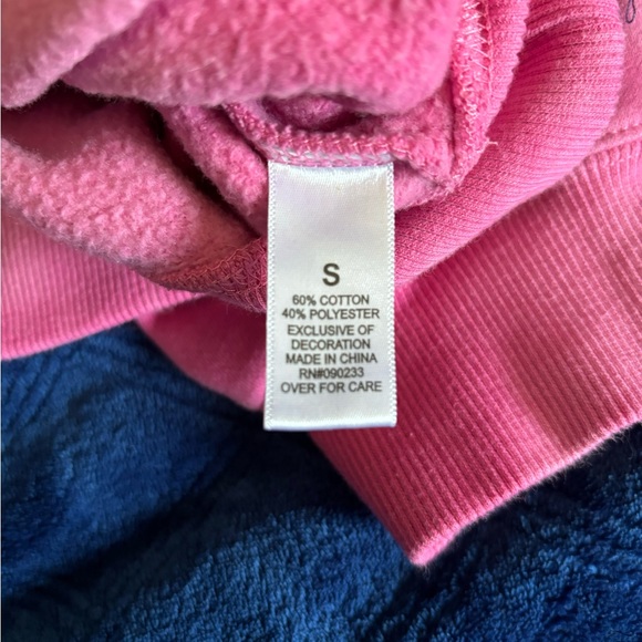 Women’s size S pink Playboy long sleeved sweatshirt crop top - Picture 9 of 10